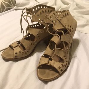 Tan sandals